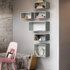 Muuto Shelves & Shelving Systems*Mini stacked 2.0 storage system, large, light Grey