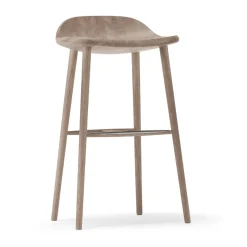 Stolab Bar Stools*Miss Holly bar stool H78, Oak white oiled Beige