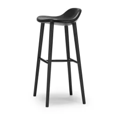 Stolab Bar Stools*Miss Holly bar stool H78, Oak 52 Black