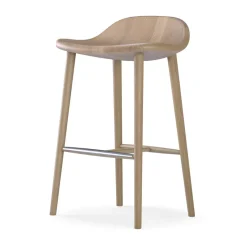 Stolab Bar Stools*Miss Holly bar stool, Oak white oiled Beige