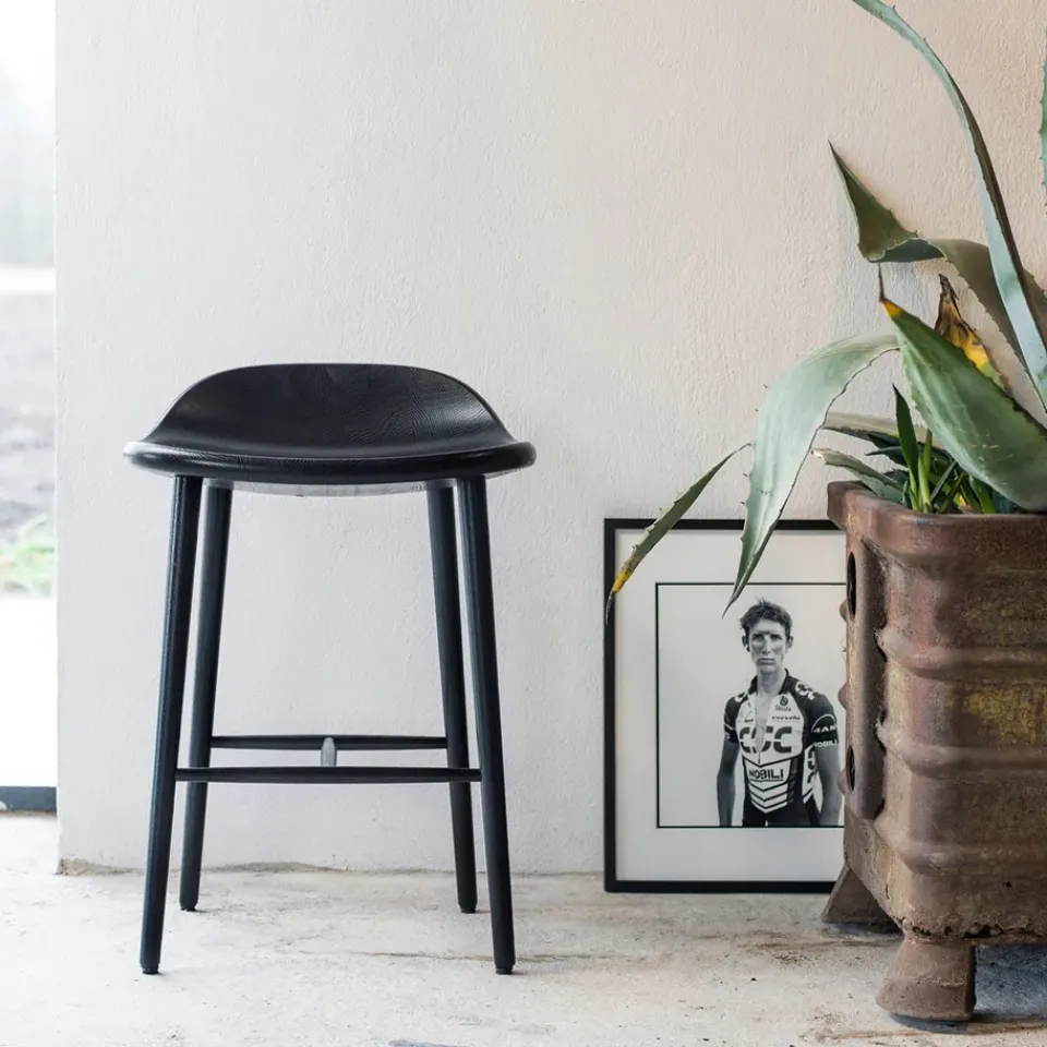 Stolab Bar Stools*Miss Holly bar stool, Oak white oiled Beige