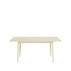 Stolab Dining Tables*Miss Holly dining table. 175x82 cm, Birch light matt lacquer Beige