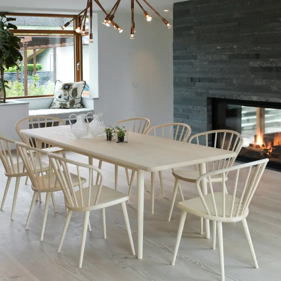 Stolab Dining Tables*Miss Holly dining table. 235x82 cm, Oak white oiled Beige