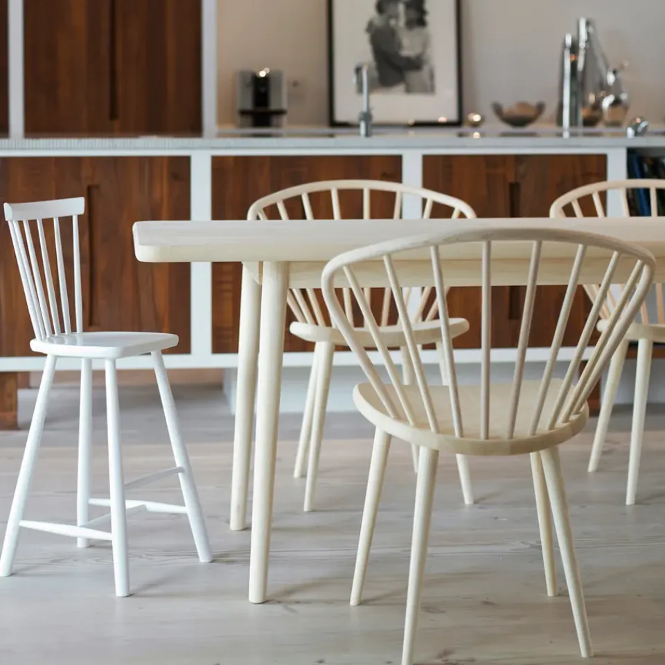 Stolab Dining Tables*Miss Holly dining table. 235x82 cm, Birch light matt lacquer Beige