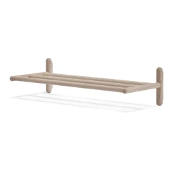 Stolab Hat Rack & Hat Shelves*Miss Holly hat/shoe rack 73 cm, White-oiled Beige