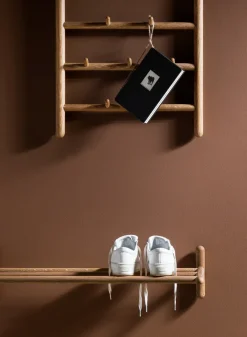 Stolab Hat Rack & Hat Shelves*Miss Holly hat/shoe rack 73 cm, Natural oil Beige