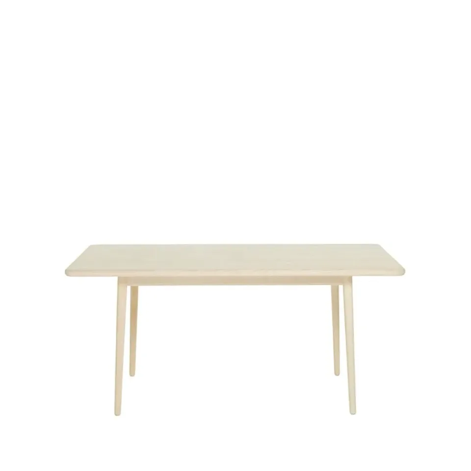 Stolab Dining Tables*Miss Holly table 175x82 + 2 extension pieces 2x50 cm, Birch light matt lacquer Beige