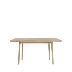 Stolab Dining Tables*Miss Holly table 175x82 + 2 extension pieces 2x50 cm, Oak light matt lacquer Beige