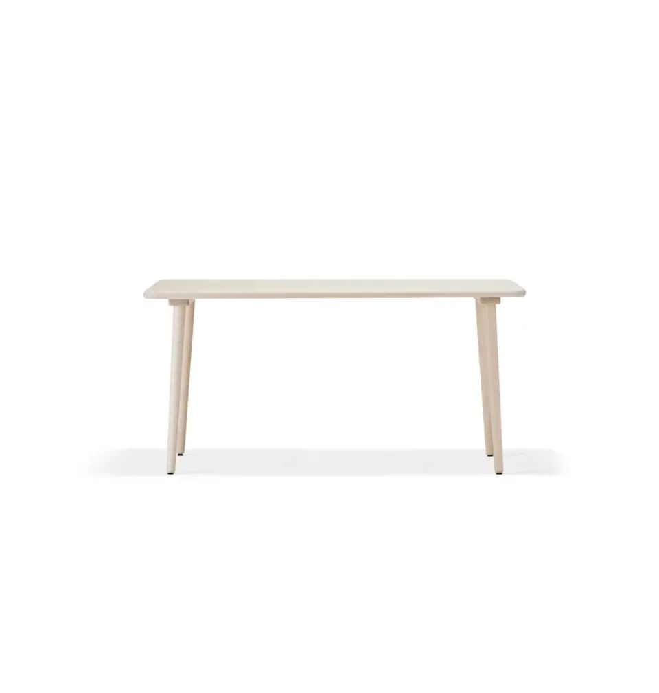Stolab Dining Tables*Miss Tailor dining table, Birch light matt lacquer. 130x82 cm Beige