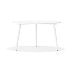 Stolab Dining Tables*Miss Tailor dining table round Ø130 cm, 21 täckande. fixed disk White