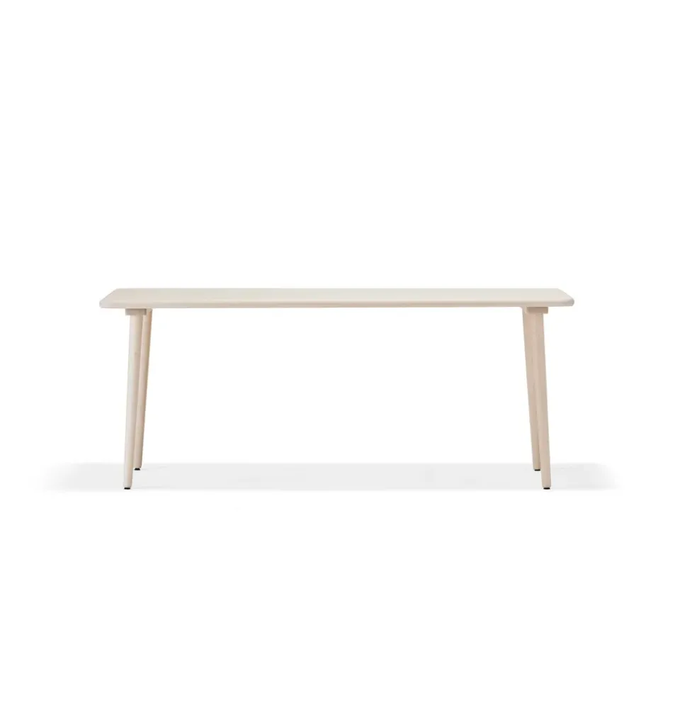 Stolab Dining Tables*Miss Tailor dining table, Birch light matt lacquer. 185x82 cm Beige