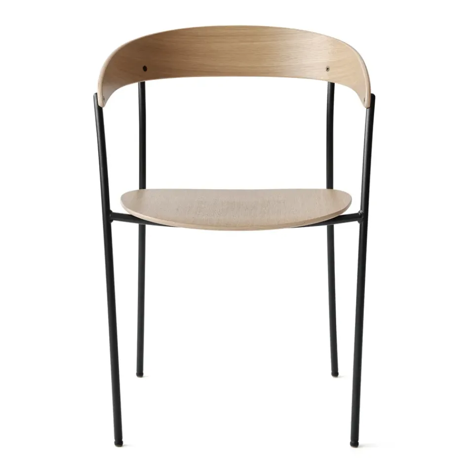 New Works Chairs*Missing armchair, Oak BrownBlack