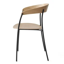 New Works Chairs*Missing armchair, Oak BrownBlack