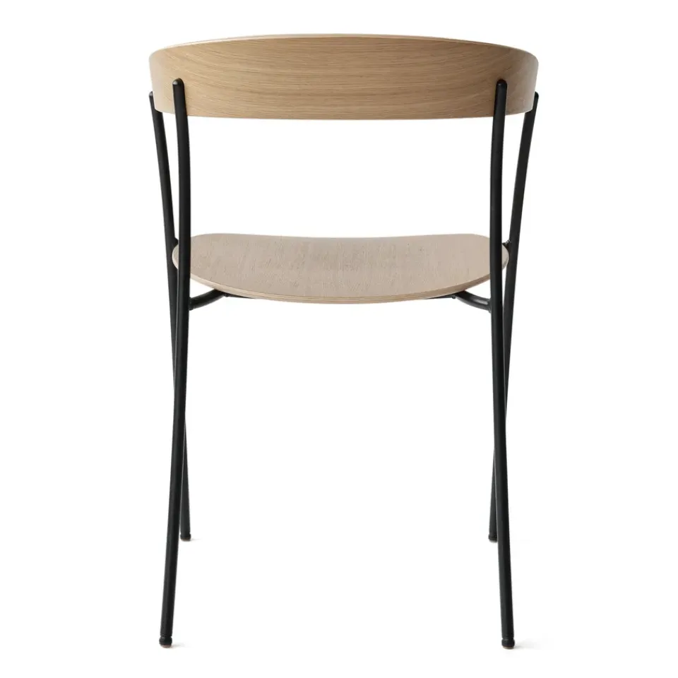 New Works Chairs*Missing armchair, Oak BrownBlack