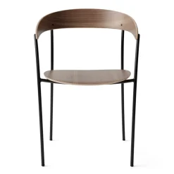 New Works Chairs*Missing armchair, Walnut BrownBlack
