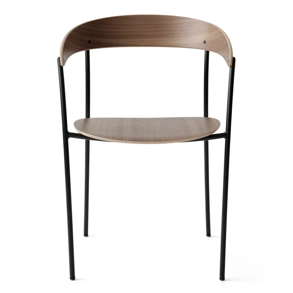 New Works Chairs*Missing armchair, Walnut BrownBlack