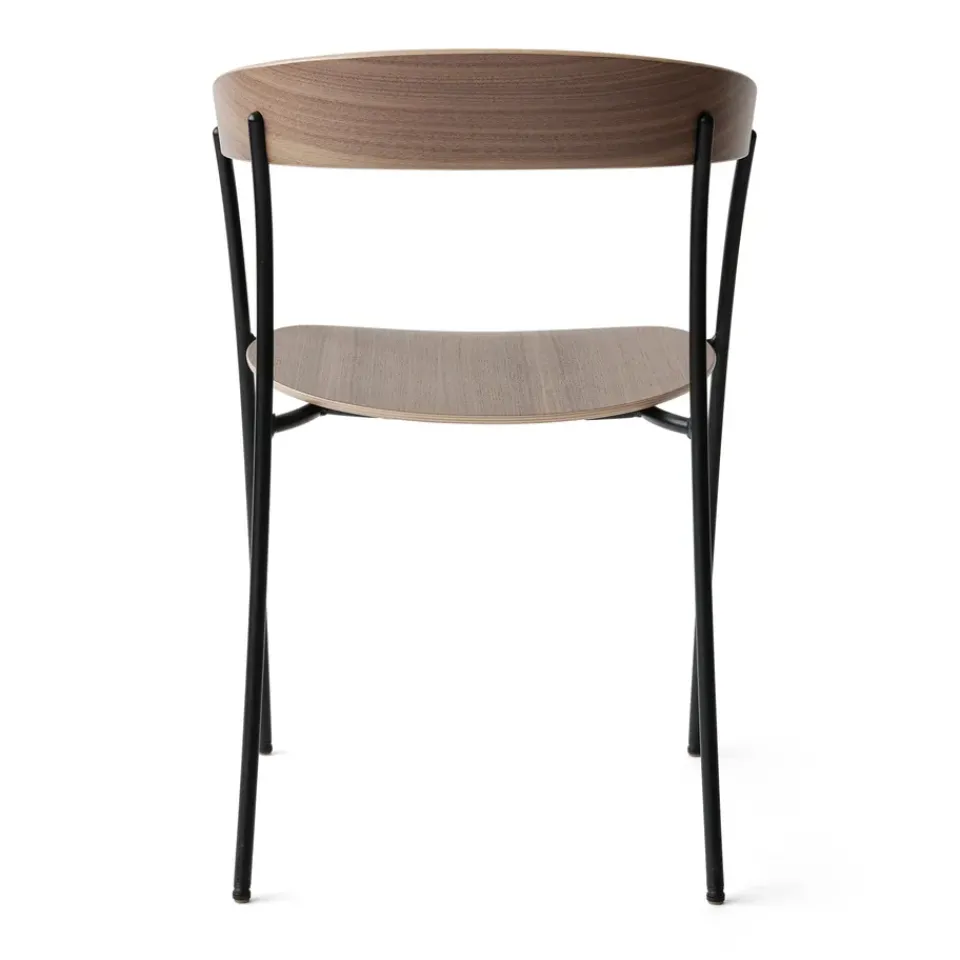 New Works Chairs*Missing armchair, Walnut BrownBlack