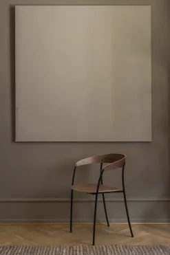 New Works Chairs*Missing armchair, Walnut BrownBlack