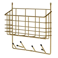 Maze Clothes Racks, Coat Stands & Hangers*Mitten shelf S, Brass Gold-coloured