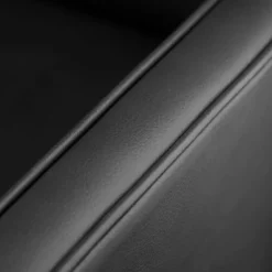 FDB Møbler Sofas*MK46 Mogens Koch 3-seater sofa, Lacquered oak- leather Black