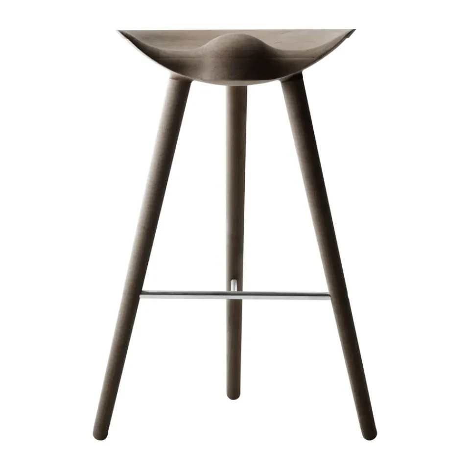 Audo Copenhagen Bar Stools*ML42 barstool 69 cm, oiled oak-steel Brown