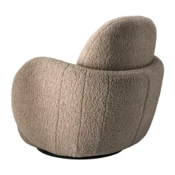 1898 Armchairs & Footstools*Mo armchair with swivel function, Glore Brown