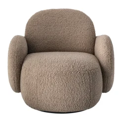 1898 Armchairs & Footstools*Mo armchair with swivel function, Glore Brown