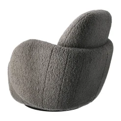 1898 Armchairs & Footstools*Mo armchair with swivel function, Glore Grey