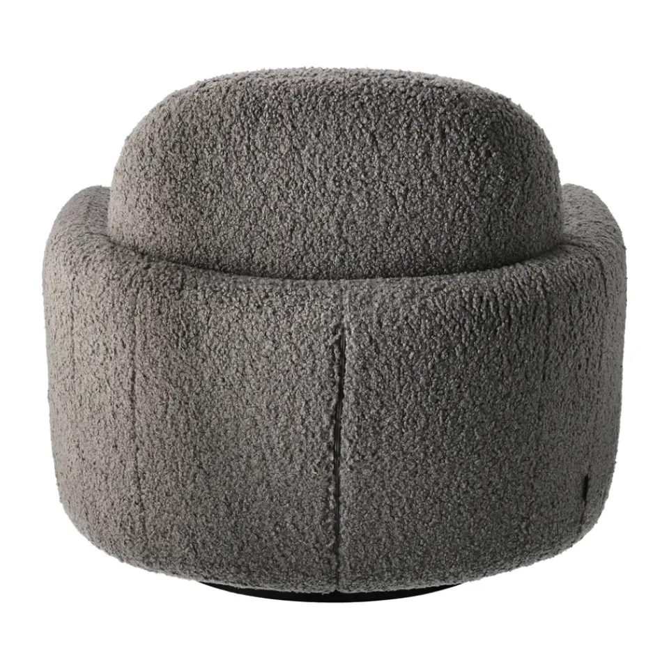 1898 Armchairs & Footstools*Mo armchair with swivel function, Glore Grey