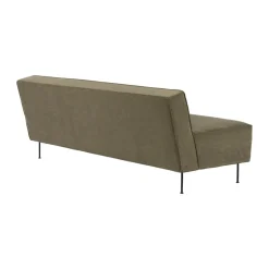 GUBI Sofas*Modern Line 2-seat sofa, Belsuede special FR 002-black Green