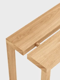 MOEBE Benches*Peg bench 90x27.5x44 cm, Oak Brown