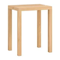 MOEBE Stools*Peg stool 35x27.5x44 cm, Oak Brown