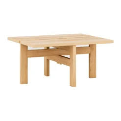 MOEBE Coffee Tables*rectangular coffee table coffee table small, Oak Brown
