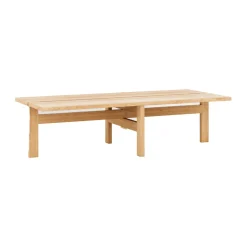 MOEBE Coffee Tables*rectangular coffee table coffee table large, Oak Brown