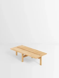 MOEBE Coffee Tables*rectangular coffee table coffee table large, Oak Brown