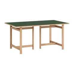 MOEBE Dining Tables*Rectangular dining table, , 160x90 cm Green