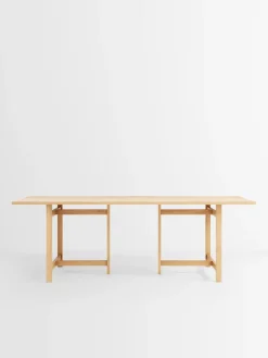 MOEBE Dining Tables*rectangular dining table 220x90 cm, Oak Brown