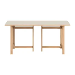 MOEBE Dining Tables*Rectangular dining table, Light , 160x90 cm Grey