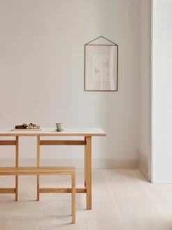 MOEBE Dining Tables*Rectangular dining table, Light , 160x90 cm Grey