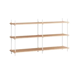 MOEBE Shelves & Shelving Systems*shelving system s.85.2.B, Oak- White