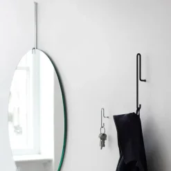 MOEBE Clothes Hooks & Hangers*Wall hook large, Black