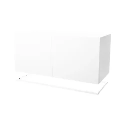 Zweed Display & Glass Cabinets*Molto 840 cabinet- modul, . incl. metal frame White