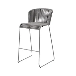 Cane-line Seating*Moments bar stool, Grey