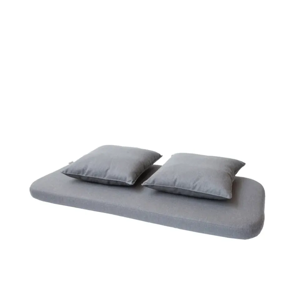 Cane-line Seat Cushions & Pads*Moments bench cushion, Natté Grey