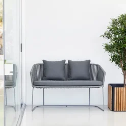 Cane-line Garden Sofas & Garden Benches*Moments bench, Grey
