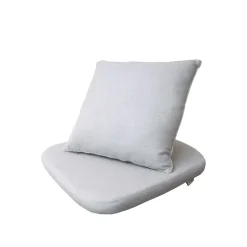 Cane-line Seat Cushions & Pads*Moments chair cushion set, Natté light Grey