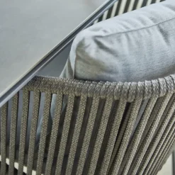 Cane-line Seat Cushions & Pads*Moments stackable chair cushion, Natté light Grey