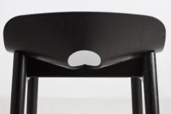 Woud Bar Stools*Mono barstool 65 cm, oak Black