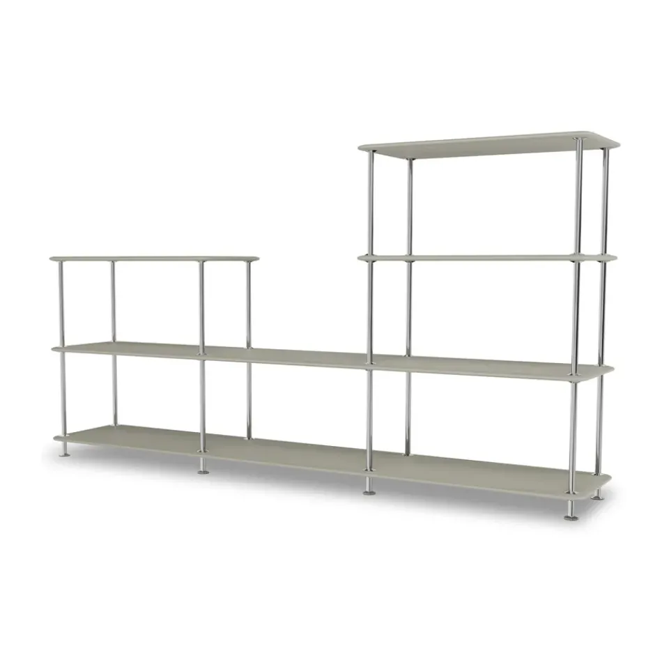 Montana Shelves & Shelving Systems*Free 312000 shelf, 144 Fennel structured-chrome Green
