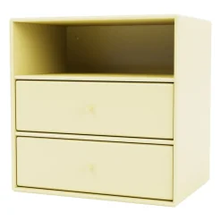 Montana Shelves & Shelving Systems*Mini 1006 shelf 35x35 cm, Camomile Yellow